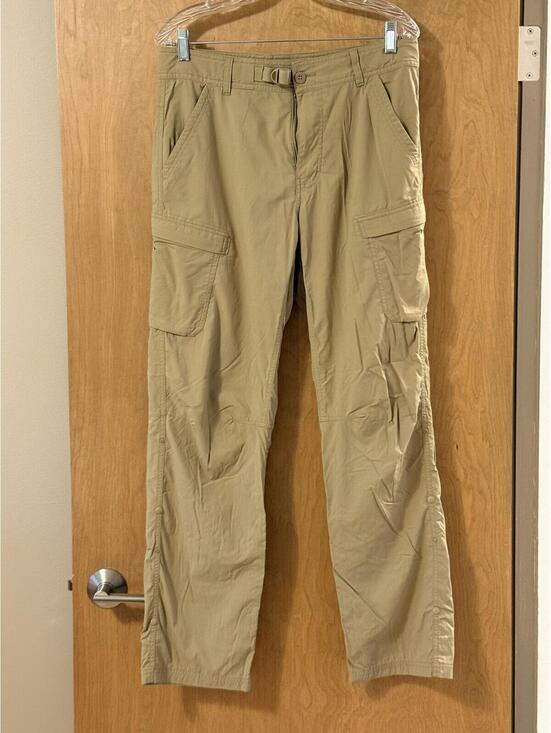REI Other - REI Co-op Sahara Roll-Up Cargo Hiking Pants Men's 32x32 Khaki Tan Relaxed